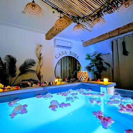 Casa Rosa, Un Petit Cocon Catalan Villa Ortaffa Eksteriør billede